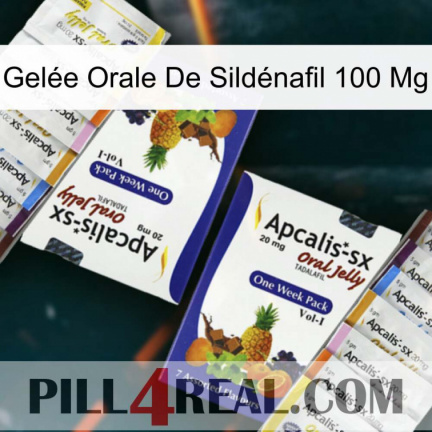 Gelée Orale De Sildénafil 100 Mg 12